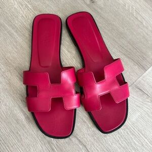 Hermes Oran Sandals Size 39 Great Condition